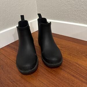 Madewell Chelsea Rain Boots - Women's Size 7.5 - Black